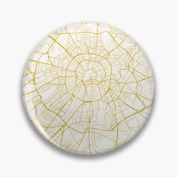 Item preview, Moscow Map - карта Москвы designed and sold by feether-store.