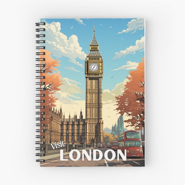 Item preview, London Vintage Travel Poster designed and sold by Keeton Martin.