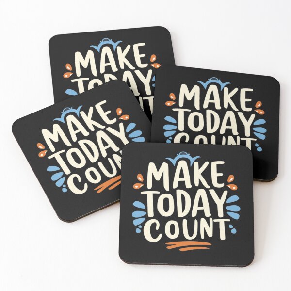 Item preview, Make today count  designed and sold by Coollzone.