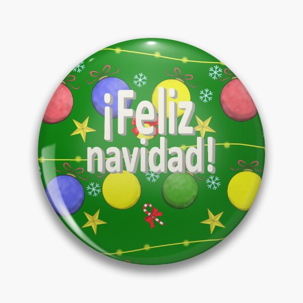 Item preview, feliz navidad bolas designed and sold by ZiphGames.