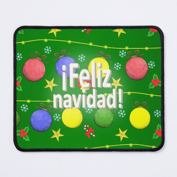 Item preview, feliz navidad bolas designed and sold by ZiphGames.