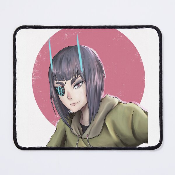 Item preview, Girl with horns and eyepatch designed and sold by sketchood.