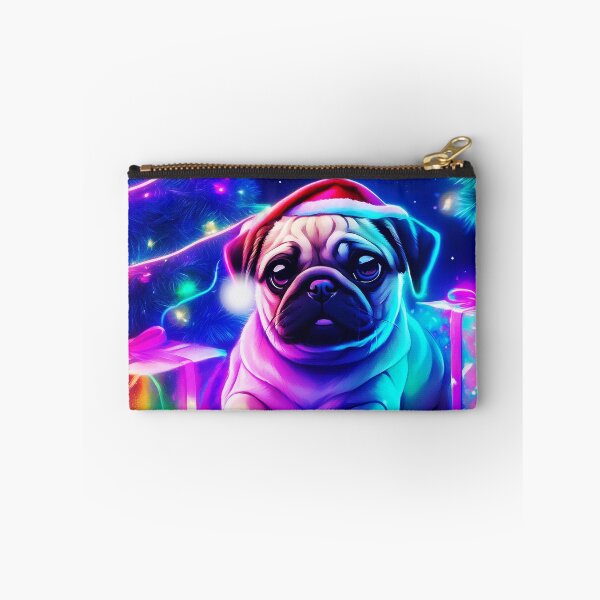 Item preview, Pug HAPPY HOLIDAYS 83 MERRY CHRISTMAS  designed and sold by RedBluffTraders.