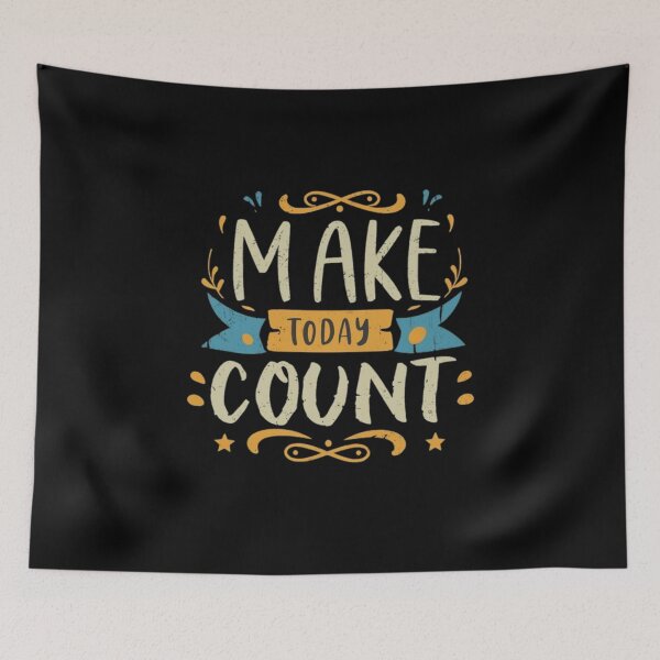 Item preview, Make today count  designed and sold by Coollzone.