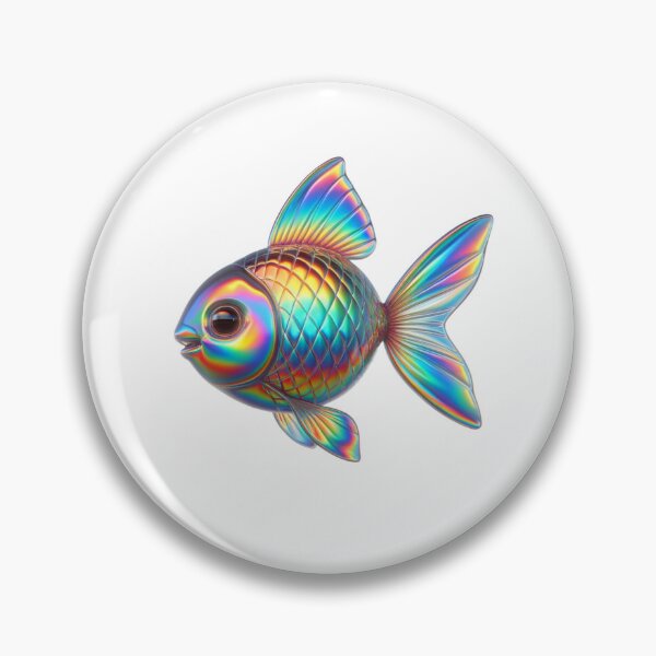Item preview, Holographic Goldfish  designed and sold by CharmStudio.