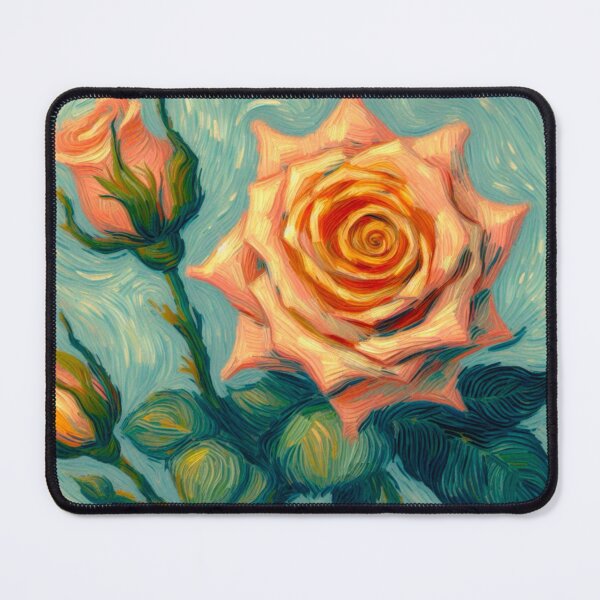 Item preview, Peach Rose Painting designed and sold by Star-Fragment.