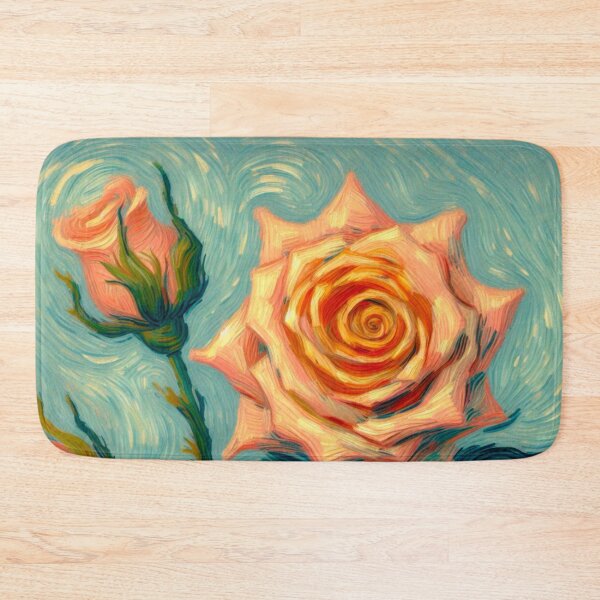 Item preview, Peach Rose Painting designed and sold by Star-Fragment.