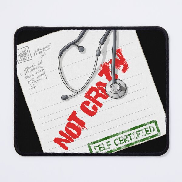 Item preview, Not Crazy - Self Certified designed and sold by Swags.