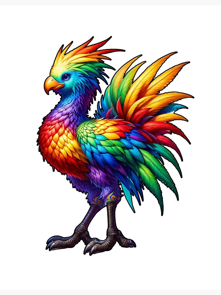 絵画 CHOCOBO RED Red Chocobo - WOTV-CALC