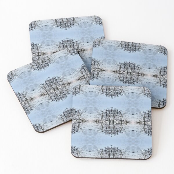 Item preview, Winter Railway Moon Photo Pattern designed and sold by vallisrowe.