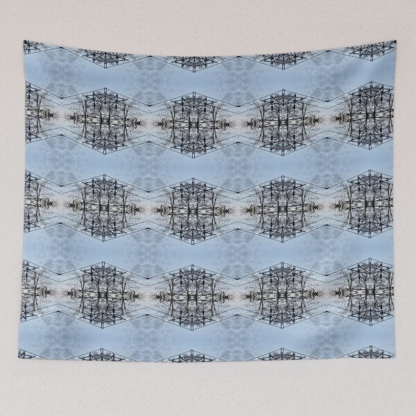 Item preview, Winter Railway Moon Photo Pattern designed and sold by vallisrowe.