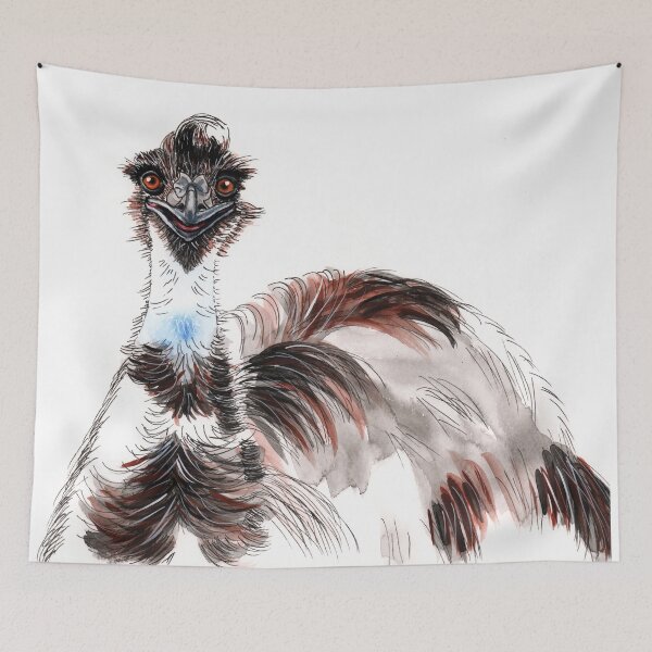 Item preview, Emu Australian bird  designed and sold by blueidesign.
