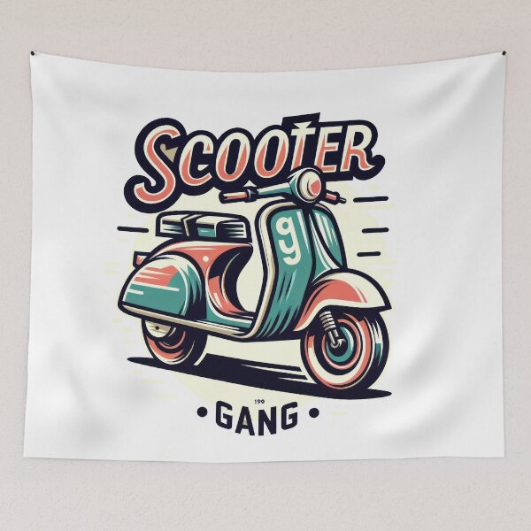 Item preview, Urban Riders: The Scooter Gang Chronicles designed and sold by KaleidoKiosk.
