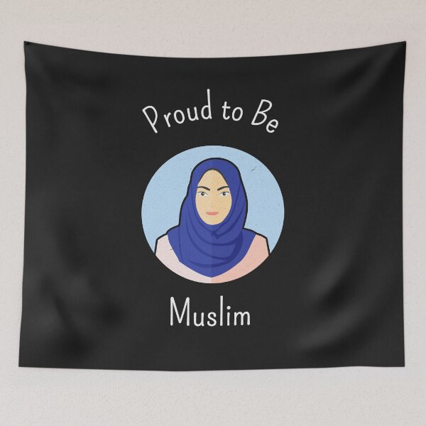 Item preview, Proud to Be A Muslim Woman designed and sold by friendlyspoon.