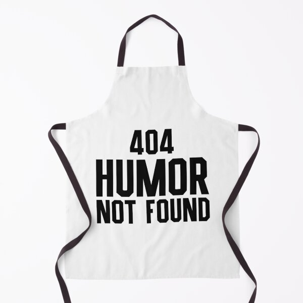 Item preview, 404 Humor Not Found - Programmer, Coder, Developer, Computer Engineer Humor (Black Design) designed and sold by Spiprinto.