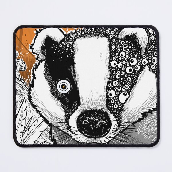 Item preview, Badger Badger Badger designed and sold by AFewSmallFish.