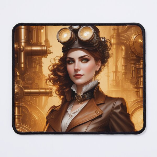 Item preview, Steampunk World - Woman Inventor Victorian Brass and Copper Gadgets Steam Machines designed and sold by Butler in the Home.