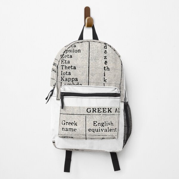 Item preview, Nerd Greek Alphabet designed and sold by EndPoss.