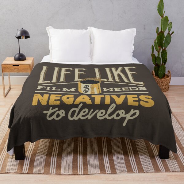 Item preview, Life, like film, needs negatives to develop designed and sold by colatudo.
