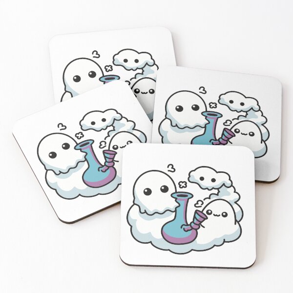 Item preview, Smoking With My Ghoulies (Transparent Background) designed and sold by B-and-E.