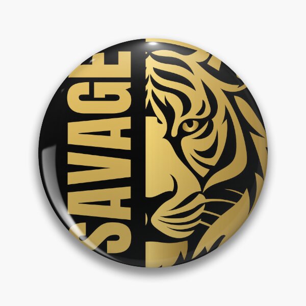 Item preview, Unleash the Wild: Half-Faced Tiger with a Savage Twist Design designed and sold by OGUZHAN-DESIGN.