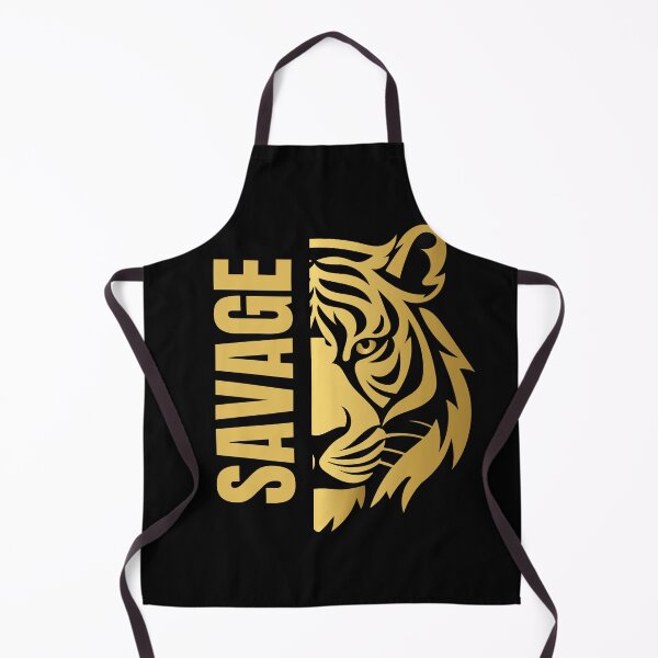 Item preview, Unleash the Wild: Half-Faced Tiger with a Savage Twist Design designed and sold by OGUZHAN-DESIGN.