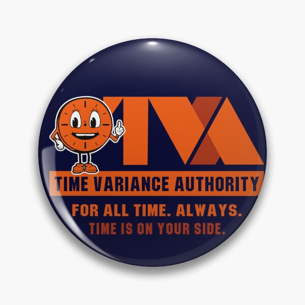 Item preview, TVA Time Variance Authority Time Is On Your Side designed and sold by Alema Art.