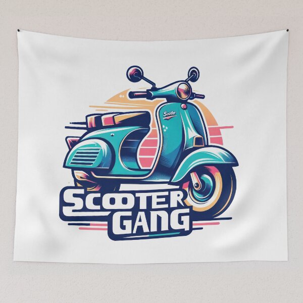 Item preview, Urban Riders: The Scooter Gang Chronicles designed and sold by KaleidoKiosk.