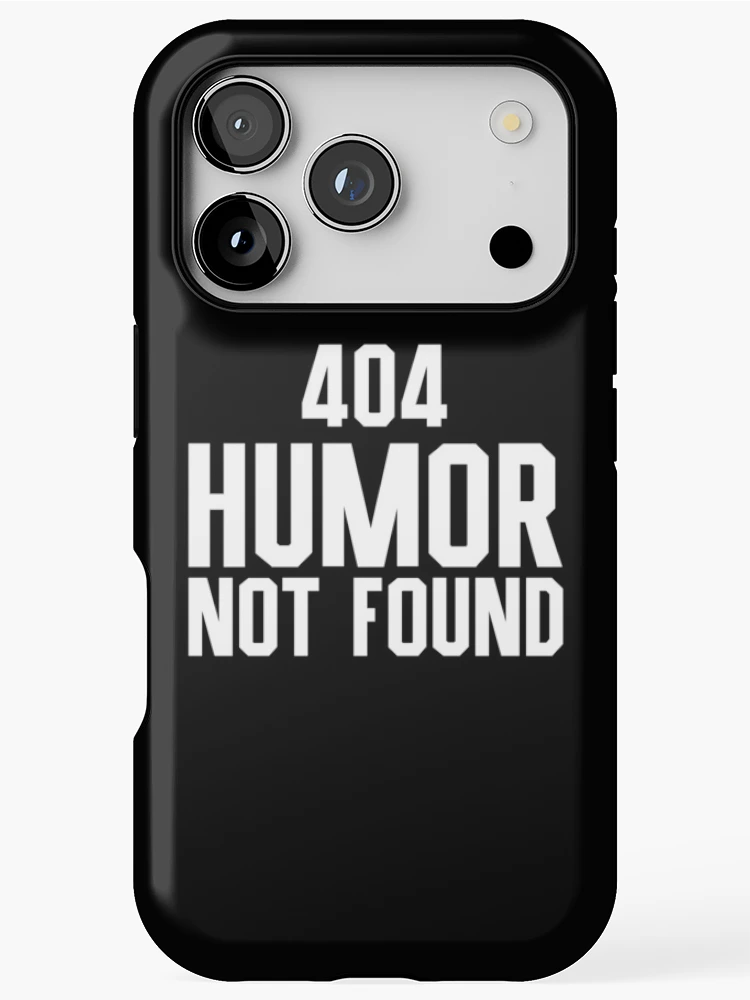 Thumbnail 1 of 4, iPhone Case, 404 Humor Not Found - Programmer, Coder, Developer, Computer Engineer Humor (White Design) designed and sold by Spiprinto.