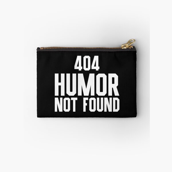 Item preview, 404 Humor Not Found - Programmer, Coder, Developer, Computer Engineer Humor (White Design) designed and sold by Spiprinto.