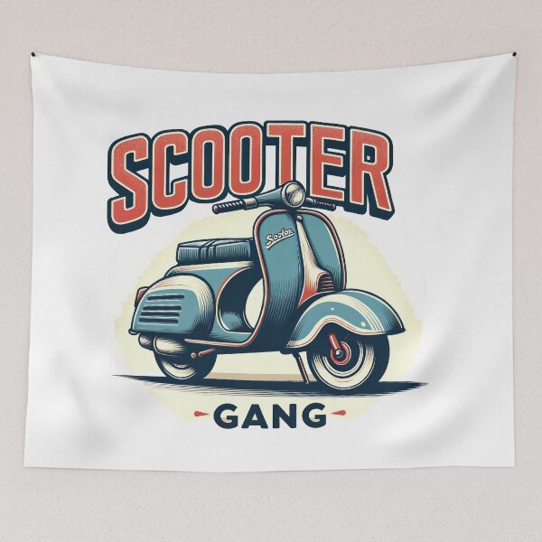 Item preview, Urban Riders: The Scooter Gang Chronicles designed and sold by KaleidoKiosk.