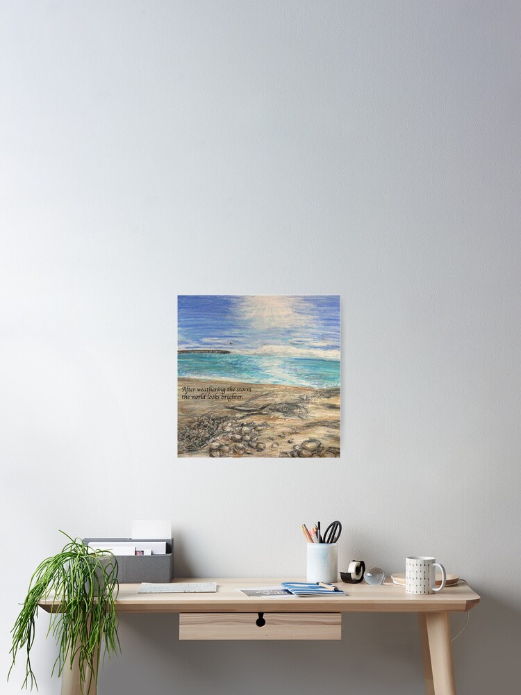 Thumbnail 2 of 3, Poster, After the storm designed and sold by Calm-Art.