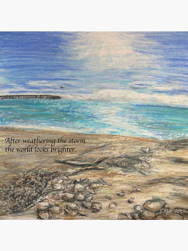Thumbnail 3 of 3, Poster, After the storm designed and sold by Calm-Art.