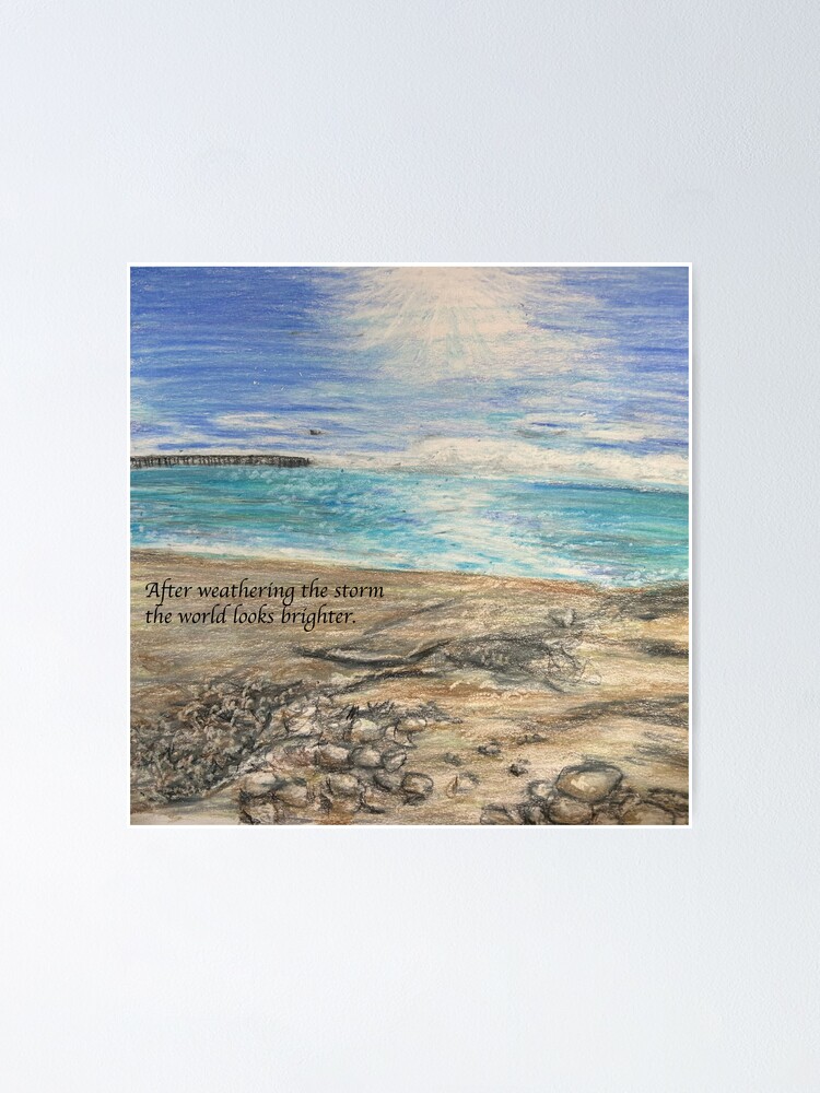 Thumbnail 1 of 3, Poster, After the storm designed and sold by Calm-Art.