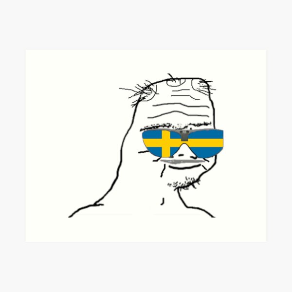 Item preview, 30 Year Old Boomer Wojak - Sweden designed and sold by AztecaPixels.