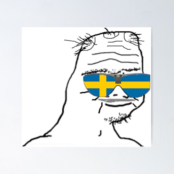 Item preview, 30 Year Old Boomer Wojak - Sweden designed and sold by AztecaPixels.