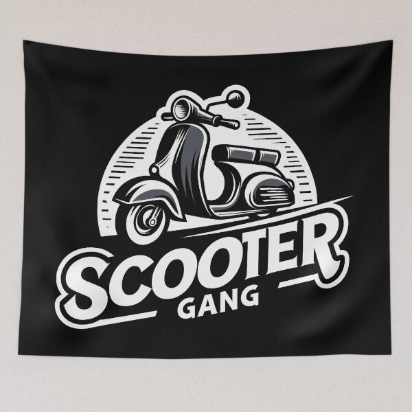 Item preview, Copy of Urban Riders: The Scooter Gang Chronicles designed and sold by KaleidoKiosk.