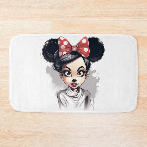 Item preview, Minnie with with red hair clip designed and sold by pixeldizajn.