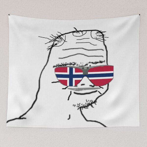 Item preview, 30 Year Old Boomer Wojak - Norway designed and sold by AztecaPixels.