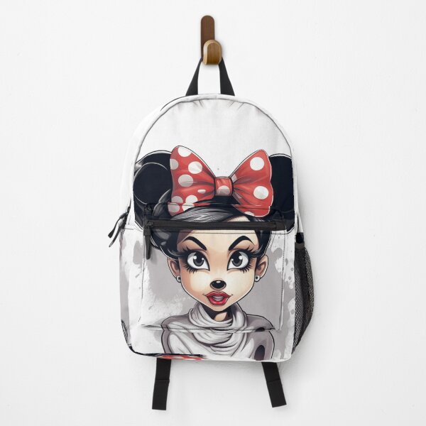 Item preview, Minnie with with red hair clip designed and sold by pixeldizajn.