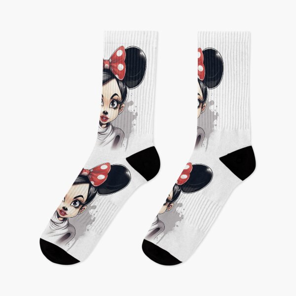 Item preview, Minnie with with red hair clip designed and sold by pixeldizajn.