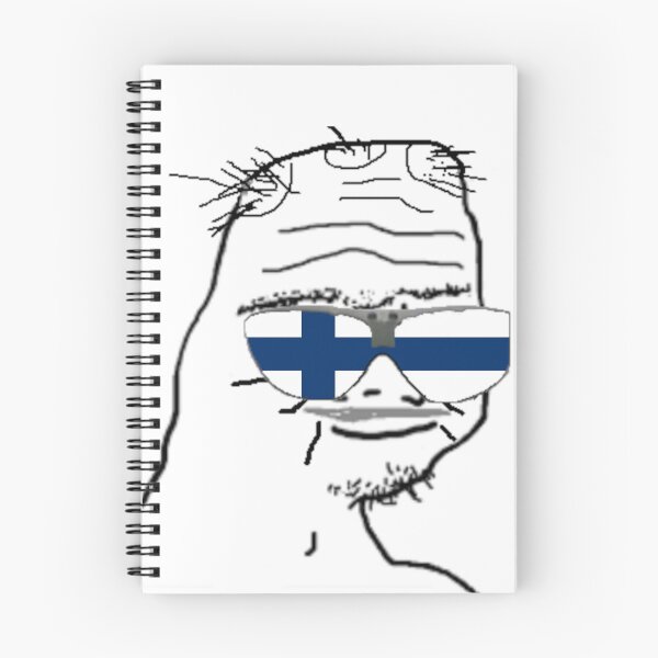Item preview, 30 Year Old Boomer Wojak - Finland designed and sold by AztecaPixels.