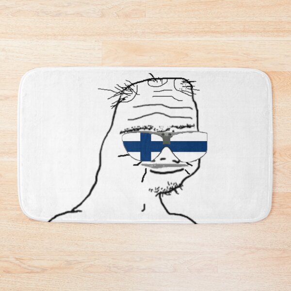 Item preview, 30 Year Old Boomer Wojak - Finland designed and sold by AztecaPixels.