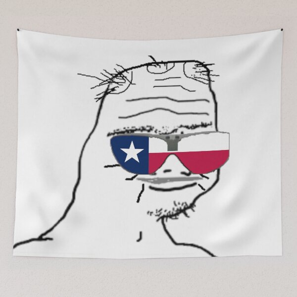 Item preview, 30 Year Old Boomer Wojak - Texas designed and sold by AztecaPixels.