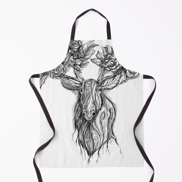 Item preview, Forest Moose (Sketch) designed and sold by Mainahste.