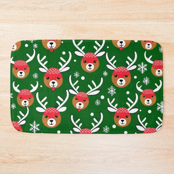 Item preview, Christmas reindeer pattern designed and sold by tinytwist.