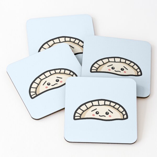 Item preview, Worried Empanada Kawaii Dumpling designed and sold by Chigurena.