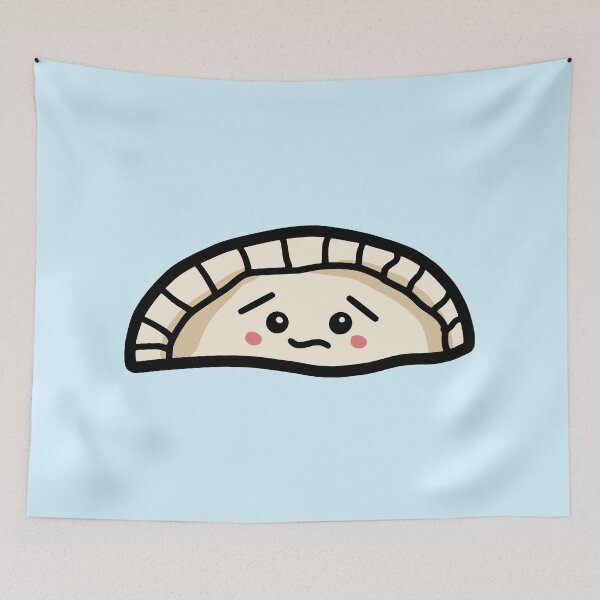 Item preview, Worried Empanada Kawaii Dumpling designed and sold by Chigurena.