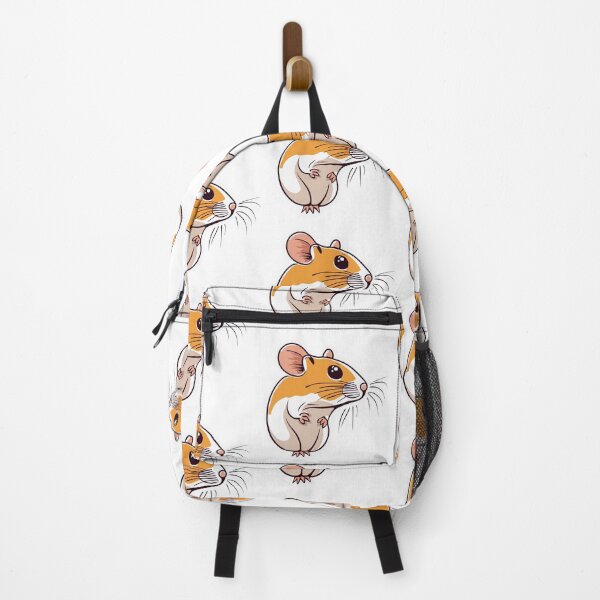 Item preview, Cartoon Whiskers: Fantasia Gerbil Mouse Sticker designed and sold by EmeraldeaArt.