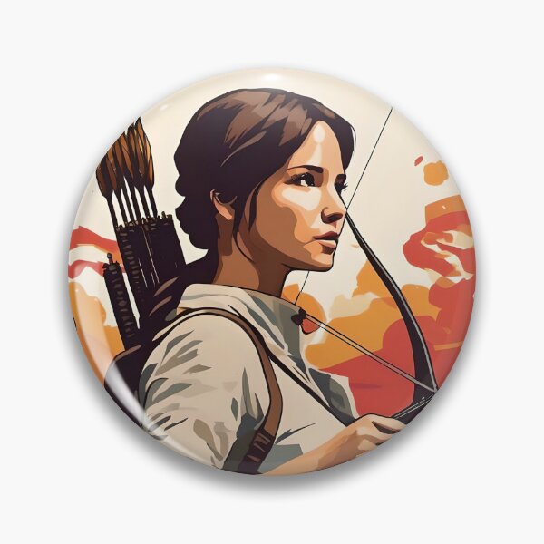 Artikelvorschau, Katniss-Zeichnung entworfen und verkauft von SnowsCreations.